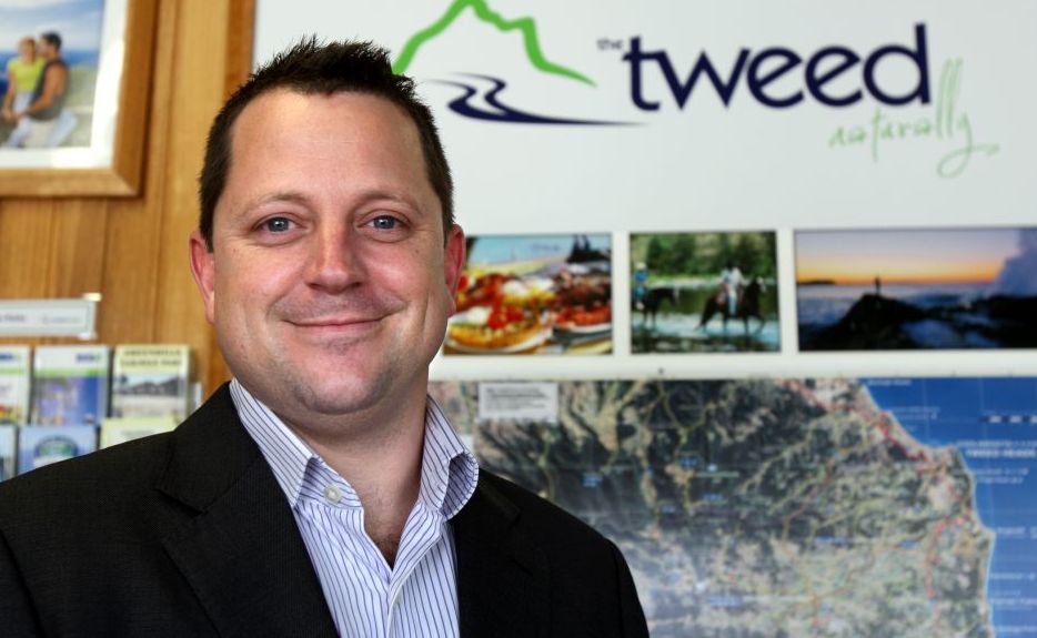 Bill Tatchell at the Murwillumbah visitor information cente. New CEO of Destination Tweed. Bill Tatchell at the Murwillumbah visitor information cente. New CEO of Destination Tweed.